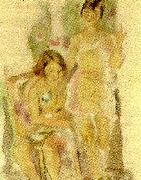 Jules Pascin ginette och mireille oil painting reproduction